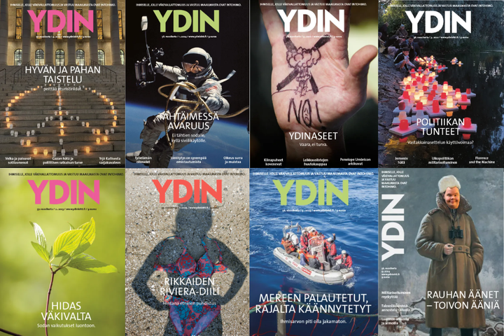 Vuoden 2025 Kalevi Sorsa -palkinto on myönnetty Ydin-lehdelle tunnustuksena sen pitkäjänteisestä työstä laaja-alaisen yhteiskunnallisen keskustelun edistäjänä.