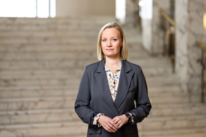 Demarinaisten puheenjohtaja ja SDP:n kansanedustaja Helena Marttila