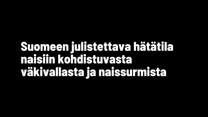 Demarinaiset vaativat myös SDP:tä edistämään sitä, että naisiin kohdistuva väkivalta julistetaan kansalliseksi hätätilaksi. Demarinaisten kanta on, että puolueen poliittiseen ohjelmaan tulee SDP:n puoluekokouksessa lisätä kirjaus naisiin kohdistuvan väkivallan julistamisesta hätätilaksi. Puolueen tulee toimia asiassa omien arvojensa, tasa-arvon, vapauden ja solidaarisuuden puolesta.