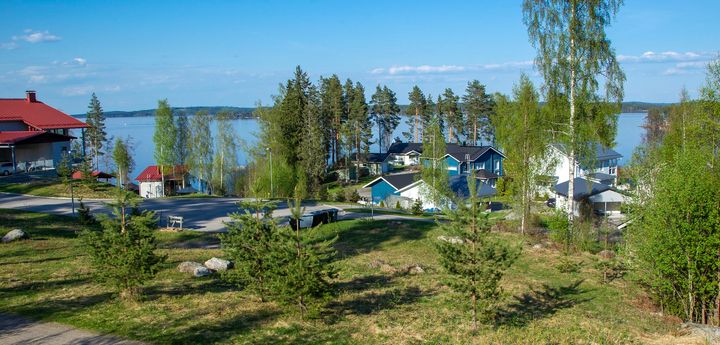 Rautaniemen asuinalue Kuopiossa.