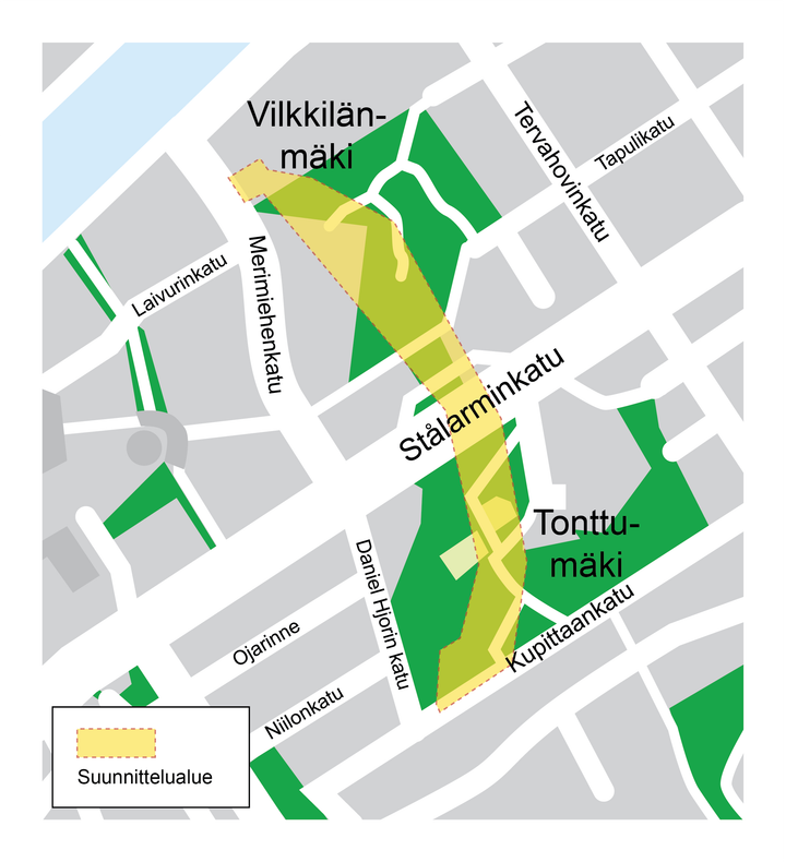 Fleminginpuiston Karttakuva