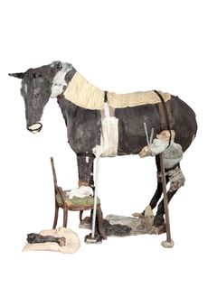 Roland Persson The Last Horse on Earth 2011, silikon, Föreningen Konstsamfundets samlingar, Amos Rex / Föreningen Konstsamfundet collections, Amos Rex. Bild: Stella Ojala/Amos Rex.