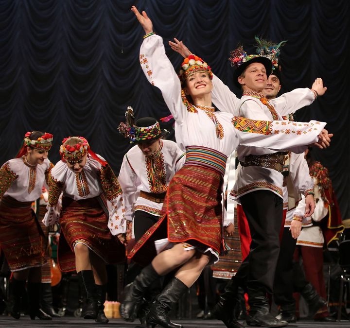 Ukrainalainen kansallinen tanssi- ja lauluyhtye Gutsulia esiintyy Vaasassa 4.2.