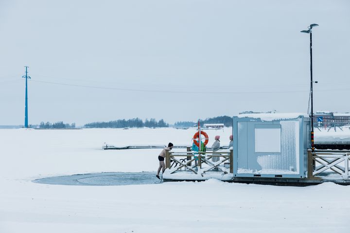 Vuonna 2023 voittava idea oli avantouintipaikka Sisäsatamaan. Kuva: Christoffer Björklund.