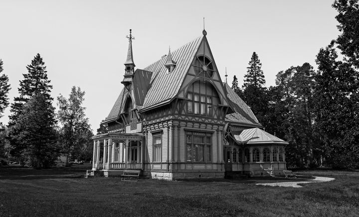 Carlsro byggdes år 1896 som sommarvilla för kommerserådet och skeppsredaren Carl Alfred Carlström. Foto: Kaj Höglund