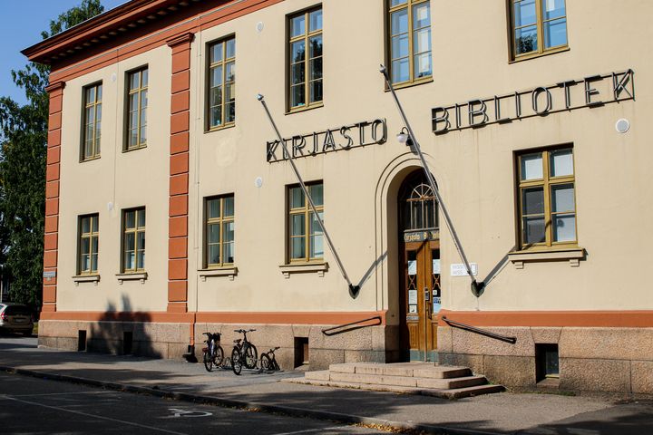 Palosaaren kirjasto. Kuva: Vaasan kaupunki