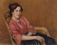 Eero Järnefelt: Nelma Sibelius, 1907–1908, yksityiskokoelma. Kuva: Kansallisgalleria / Hannu Pakarinen.
