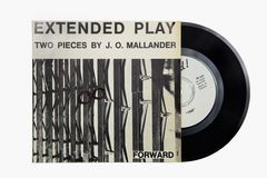 J. O. Mallander: Extended play Two pieces by J.O. Mallander, 1968. Kuntsin modernin taiteen museo, Kokoelma Swanljung. Kuva: Noora Lehtovuori