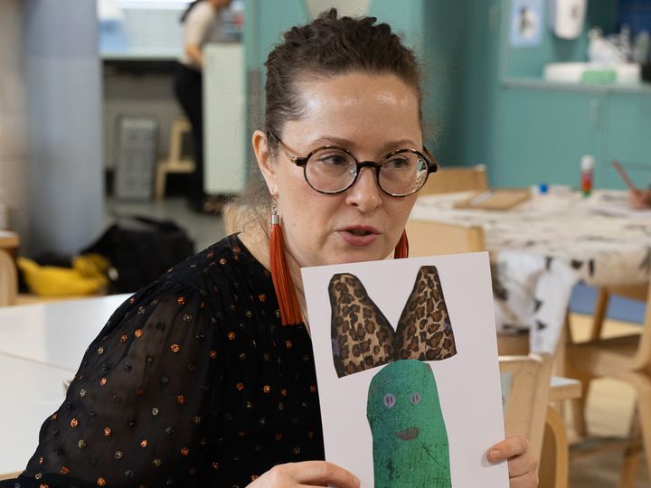 Kuvittaja Satu Kettunen, kuva: Noora Lehtovuori