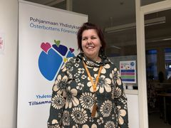 Sofi Djupsjöbacka är aktiv som frivillig och främjar delaktighet bland personer som har en funktionsnedsättning.