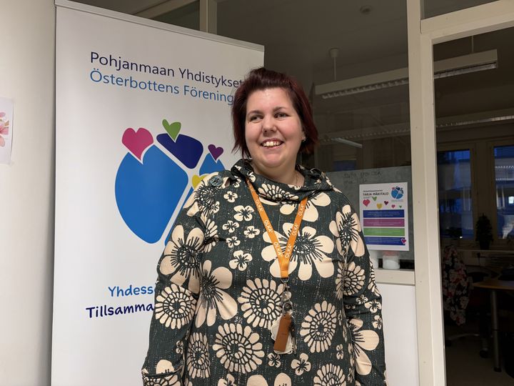 Sofi Djupsjöbacka är aktiv som frivillig och främjar delaktighet bland personer som har en funktionsnedsättning.