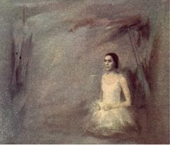Mikael Stierncreutz: Ballerina, 1976, olja på duk, okänd ägare.