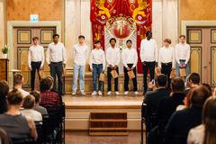 Maanantaina 9.3. Vaasan kaupungintalolla palkittiin muun muassa Vaasan Salaman (koripallo) pelaajia.