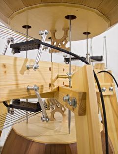 Florian Tuercke: H.E.A.R.T. sound sculpture, detail 2021. Foto: Florian Tuercke