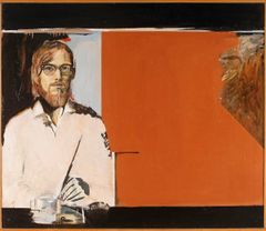 Mikael Stierncreutz: Romantisoitu omakuva, 1966 Kuntsin modernin taiteen museo / Kuntsin taidekokoelma, kuva: Mikko Lehtimäki.