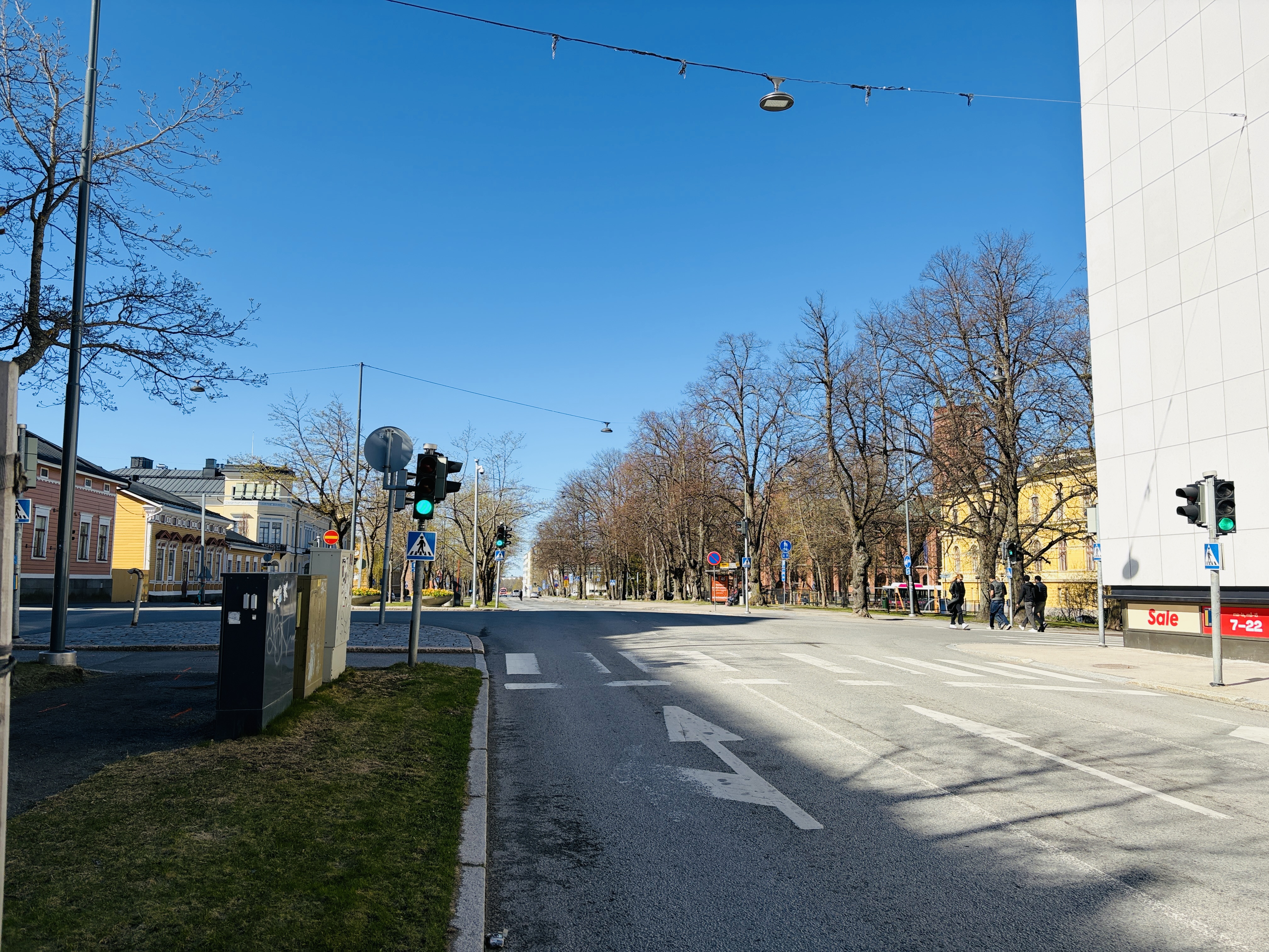 Kaivuutyöt hidastavat liikennettä Vaasan keskustassa syyskuussa