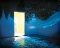 Marja Pirilä: Puhuva talo #6, 2006. Pigmenttivedos.