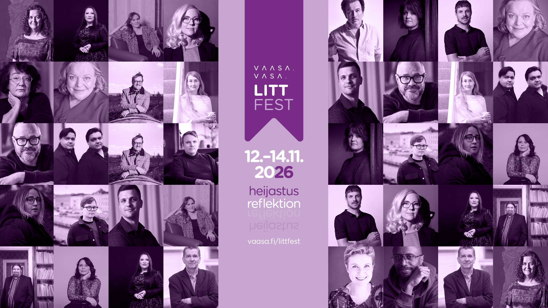 LittFest-kirjallisuusfestivaali täyttää 25 vuotta Vaasassa