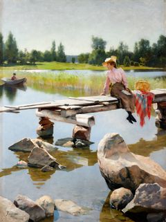 Gunnar Berndtsson: Sommar, 1895. Åbo konstmuseum