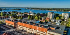 ILmakuva Vaasan ammattikorkeakoulun kampuksesta.