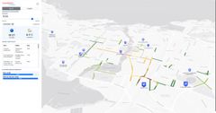 Tampereen Pulssi -sovellus hyödyntää Wapicen IoT-TICKET-alustaa kaupungin kävijämäärien analysoinnissa ja ennustamisessa. Sovellus tukee muun muassa tapahtumien, kaupunkipalveluiden ja elinkeinoelämän suunnittelua. Kuva: Wapice Oy.