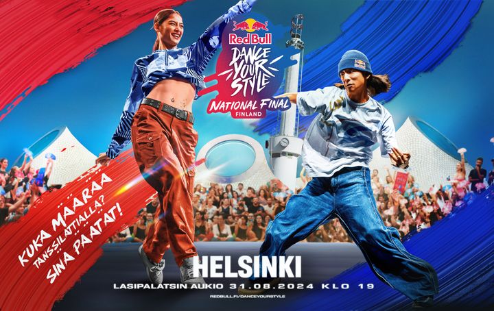 Red Dance Your Style -finaalitapahtuma 31.8.