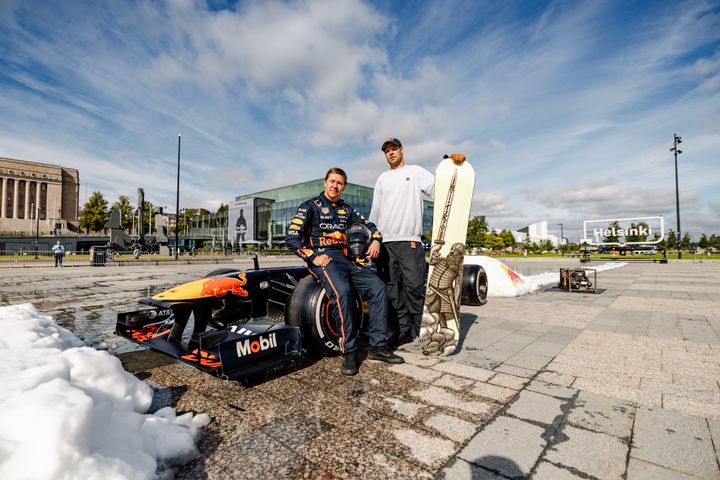 Red Bull F1-auto Kansalaistorilla