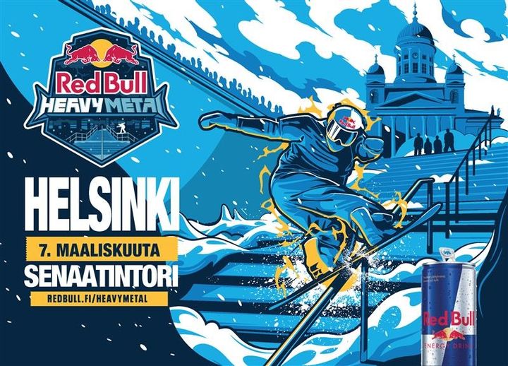 Red Bull Heavy Metal Helsinki 7.3.2026 Senaatintorilla