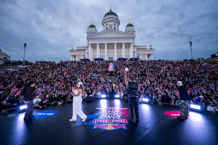 Red Bull Dance Your Style Suomen finaali 2026 Senaatintorilla.