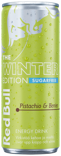 Red Bull Winter Edition Pistachio & Berries Sugarfree