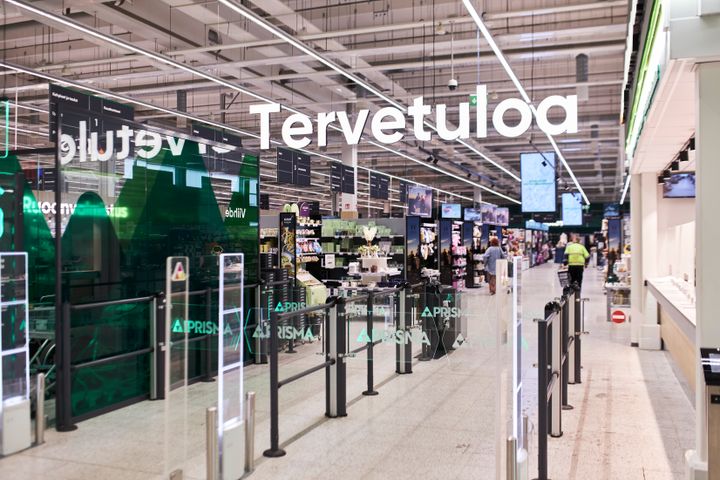Prisman sisäänkäynti