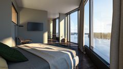Superior-huone, Break Sokos Hotel Bomban kesällä 2024 avautuva uudisosa