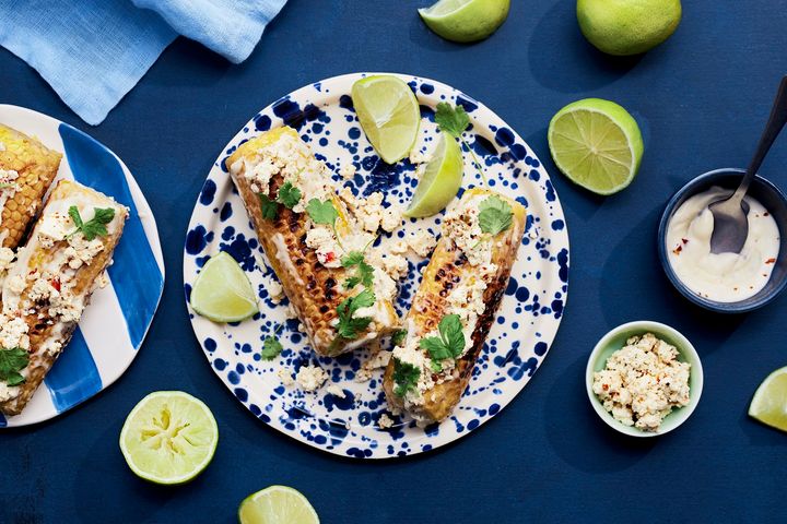 Elotes eli meksikolaiset grillatut maissit