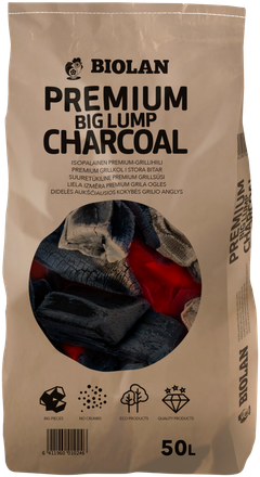 Biolan grillihiili Premium 50L