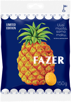 Fazer Ananas karkkipussi 150g