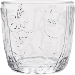 Moomin Arabia Finland Muumi juomalasi 28 cl 2 kpl kirkas