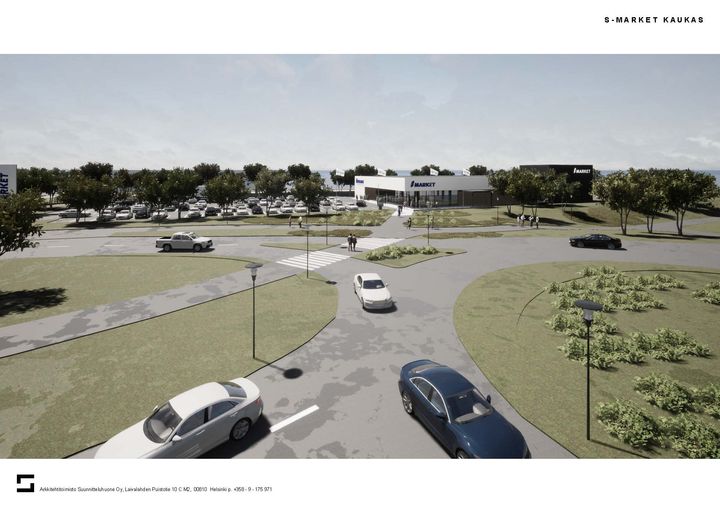 S-market Kaukas tontinkäyttösuunnitelma