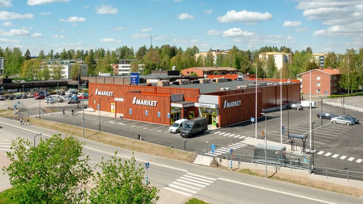 Uuden S-market Muuramen myymäläpinta-ala on noin 50 % suurempi kuin entisen S-marketin. Myös parkkitilat kasvavat entisestä.