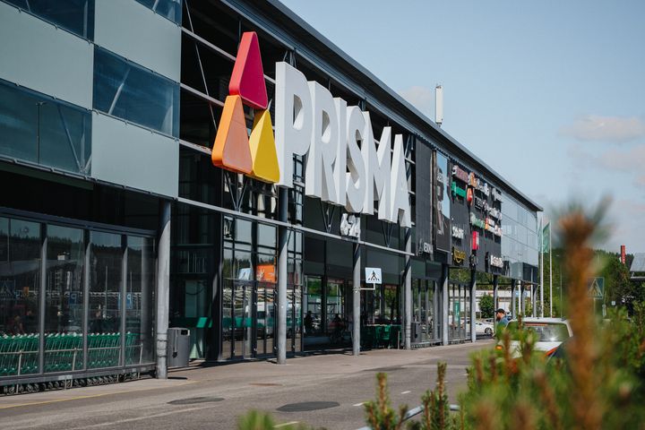 Ulkokuva Prisma Seppälän myymälästä.