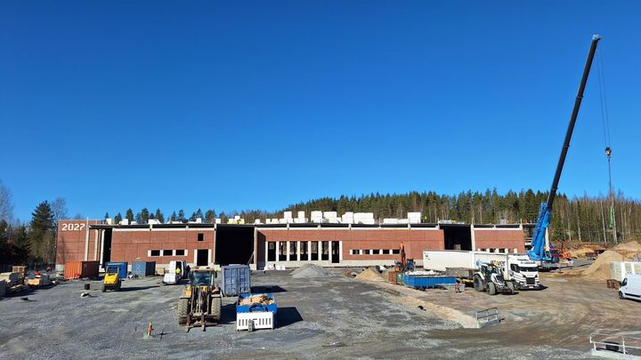 Prisma Heinolan työmaa 27.4.2026.