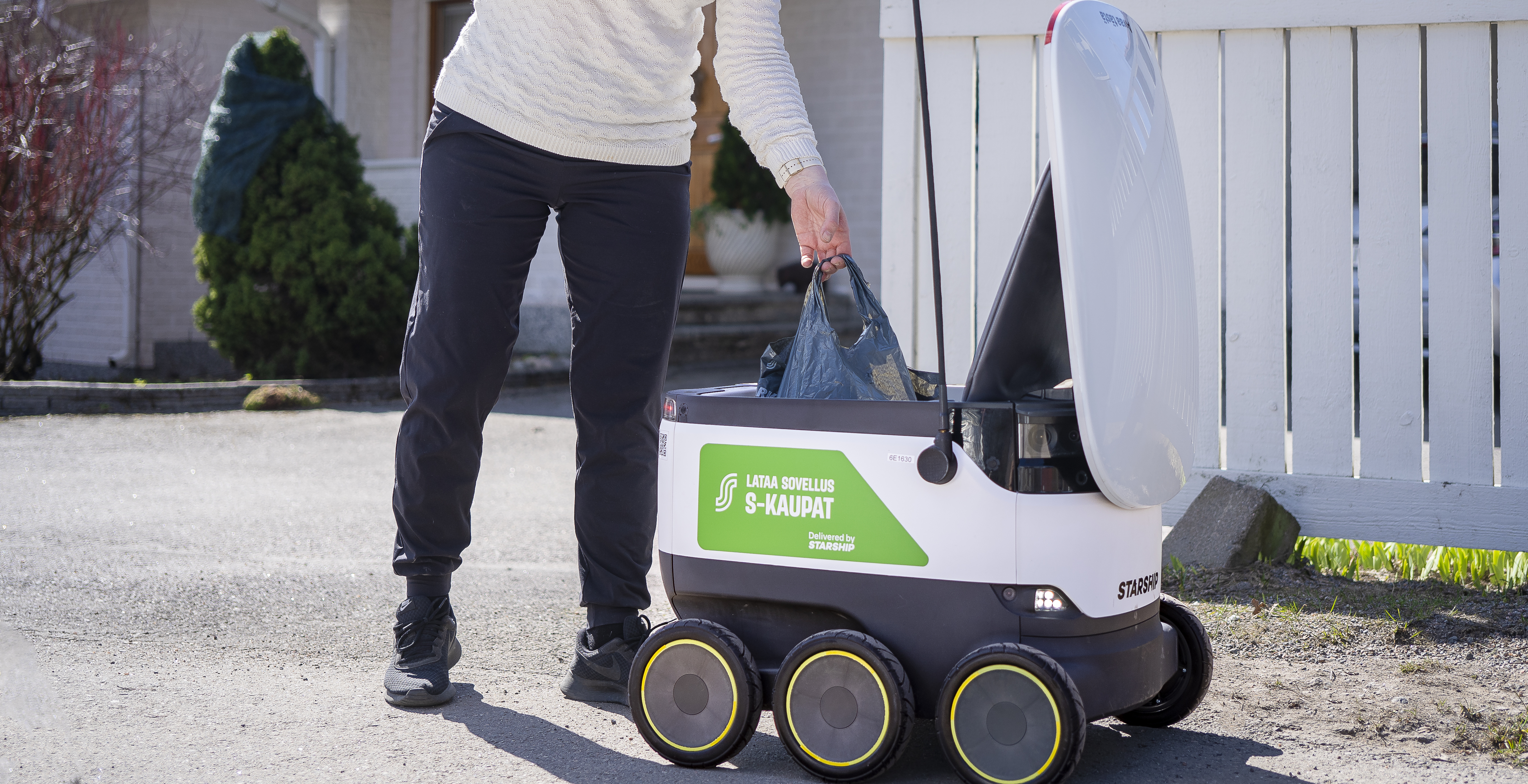 Hämeenmaa laajentaa robottien ruokakuljetuksia uusille paikkakunnille