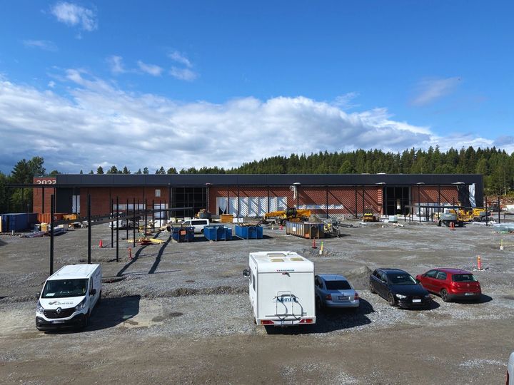 Prisma Heinolan rakennustyömaalla ollaan sisätyövaiheessa.