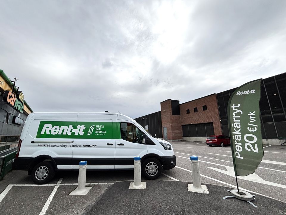 Rent it -vuokrauspalveluille on ollut Lahdessa kova kysyntä, ja kätevä palvelu halutaan tuoda nyt myös hämeenlinnalaisten käyttöön. Osuuskauppa Hämeenmaa