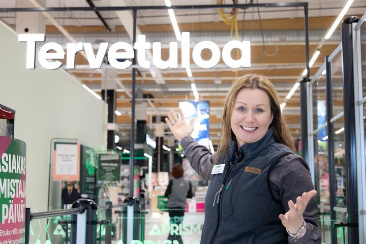 Sanna Isrikki on toiminut Prisma Iisalmen johtajana vuodesta 2024.