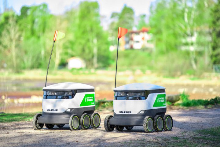 Osuuskauppa Suur-Savon kuljetusrobotit huristelevat pian myös Juvalla ja Puumalassa.