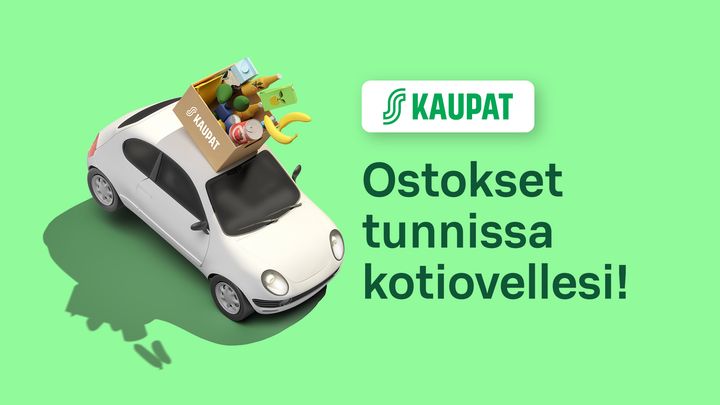 Tunnin toimituksella voit tilata jatkossa ruokaostokset helposti kotiisi Mikkelissä ja Savonlinnassa.