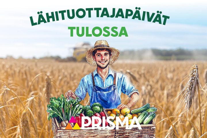 Suositut Lähituottajapäivät järjestetään toukokuussa Osuuskauppa Suur-Savon Prismoissa.