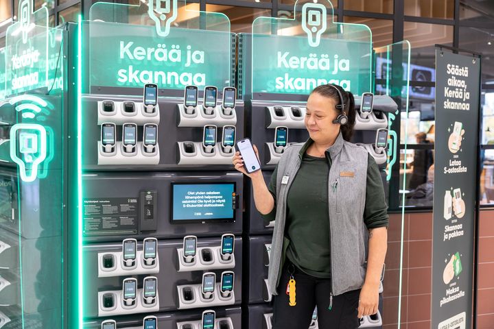 Kerää ja skannaa kännykällä -palvelua pääsee nyt hyödyntämään mm. Prisma Mikkelissä.