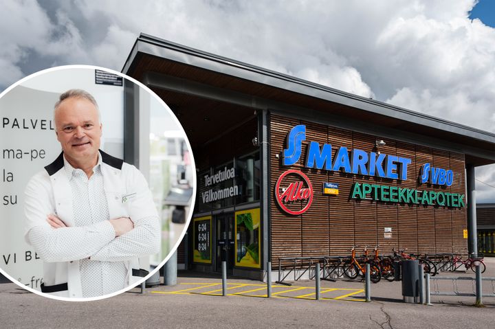 Näsin apteekin apteekkari Timo Hännikäinen on iloinen yhteistyöstä.