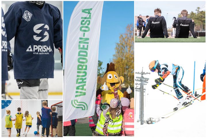 Varuboden-Osla sponsrar verksamhet av olika slag för barn och unga.